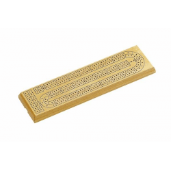 Solid Wood 2 Track Cribbage Board image 0
